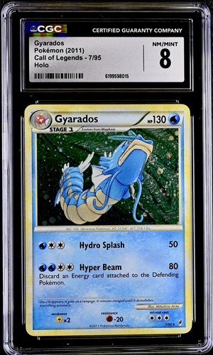 Gyarados graded CGC 8 for sale on eBay