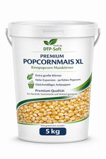 5kg Premium Popcorn Mais  5 kg XL Kinopopcorn TOP Maiskorn PREMIUM  5000g EIMER