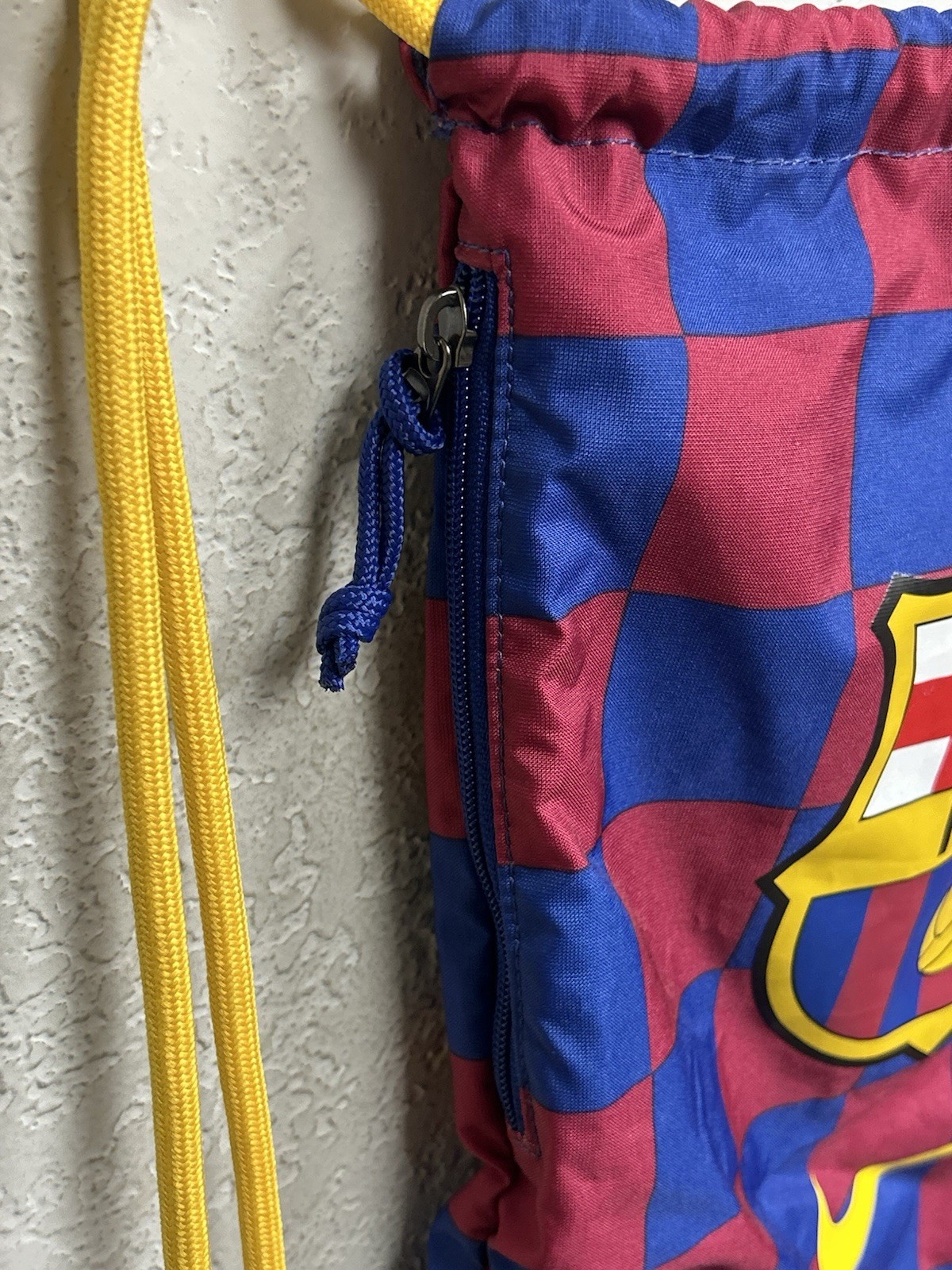 FCB Barcelona Drawstring Cinch Backpack NIKE Gym … - image 3