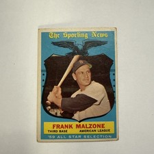 1959 Topps - High # Frank Malzone #558
