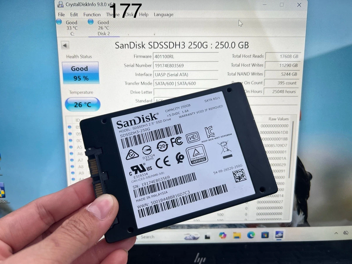 SanDisk 250GB Solid State Drives for sale | eBay
