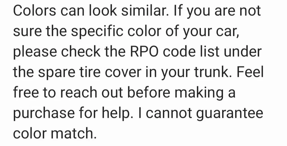 1998-2004 Buick Park Avenue 6pc 83u Light Antelope Trim Molding Cladding 179A Foto 2 de 4