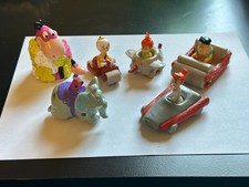 Vintage Fast-Food Toy Lot - Flintstones