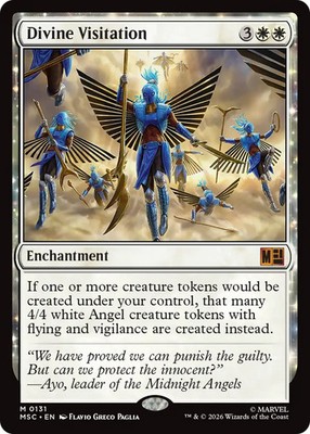 MTG Divine Visitation [Marvel Super Heroes Commander] Near Mint Magic