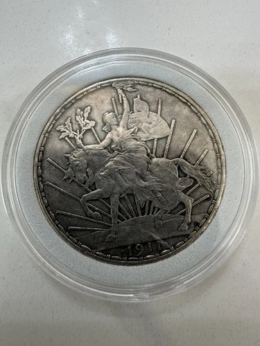 1911 Mexico Peso Caballito — photo from another recent sale