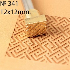 Leather Stamp Tools Stamps Stamping Carving Brass Tool Crafting Punch DIY 341