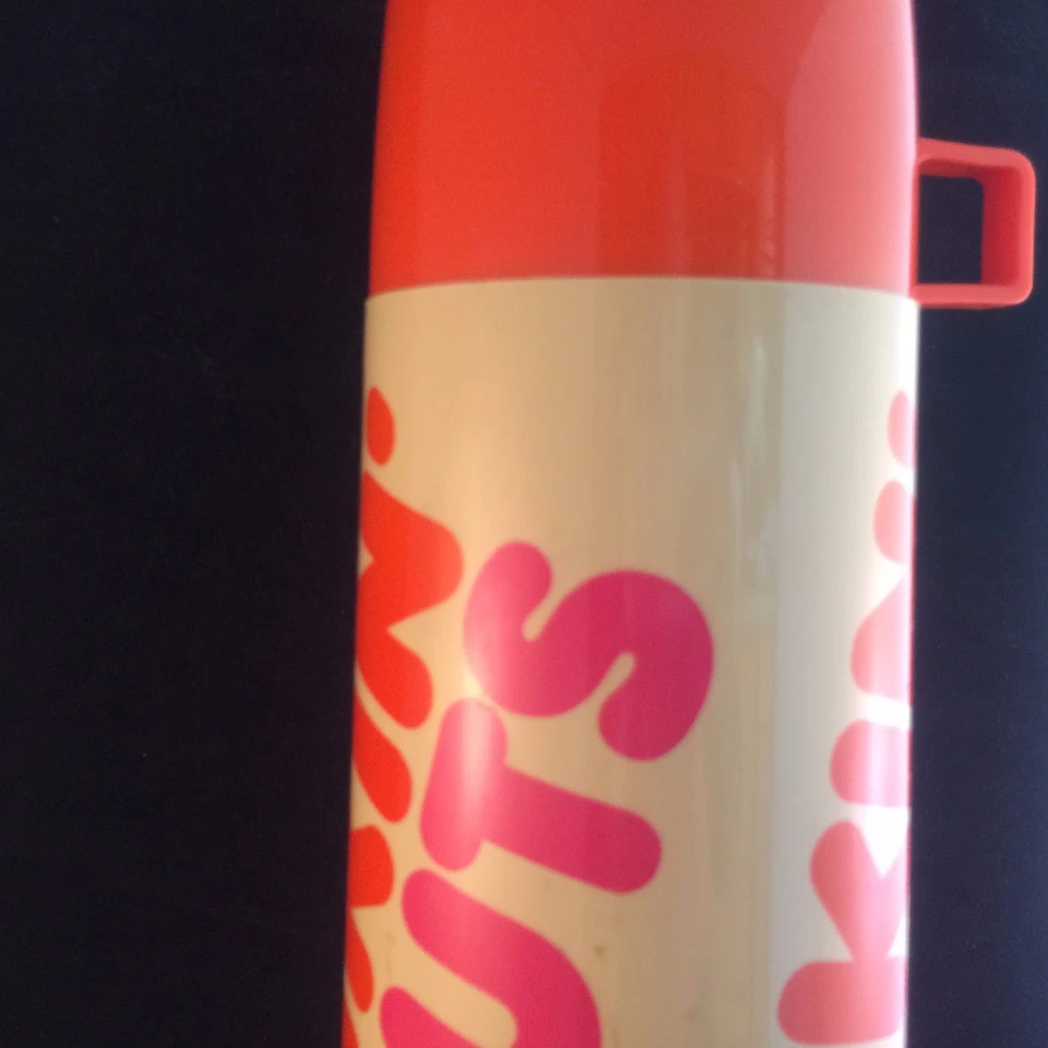 KING-SEELEY DUNKIN DONUTS 13 INCH VTG LOGO COFFEE TEA TRAVEL THERMOS - RARE - Image 2 of 4