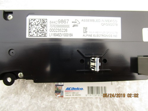 14-18 CHEVY IMPALA 4D SEDAN A/C HEATER CLIMATE TEMPERATURE CONTROL OEM BRAND NEW - Picture 4 of 4