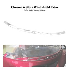 Chrome Fairing Windshield Trim For Harley Touring Electra Street Glide 2014-2023 Chrome Fairing Windshield Trim For Harley Touring Electra Street Glide 2014-2023