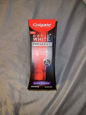 Colgate Optic White Pro Series Whitening Toothpaste 3 oz Tube