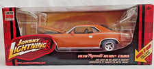 Johnny WHITE Lightning 1970 Plymouth Hemi Cuda Limited Edition Muscle Car 1:24