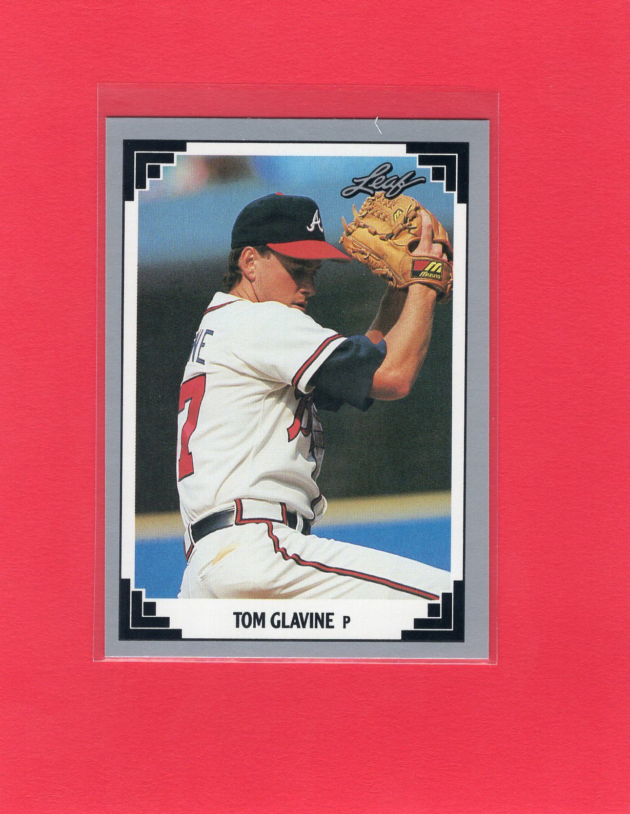 1991 Leaf baseball #172 TOM GLAVINE Atlanta Braves Hall of Fame | eBay