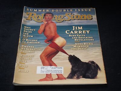 1995 JULY 13 ROLLING STONE MAGAZINE - JIM CARREY COVER - L 15707