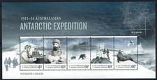 2013 AAT SG#234 Antarctic Expedition 3rd series mini sheet Mint MUH MNH