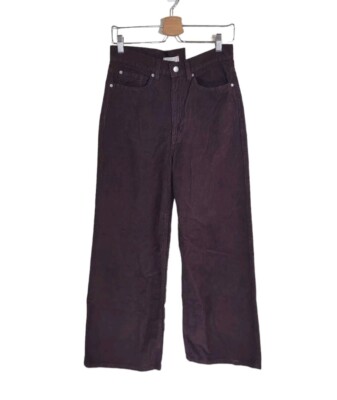 New BDG Urban Outfitters 27 Brown High Wide Corduroy Pants Women