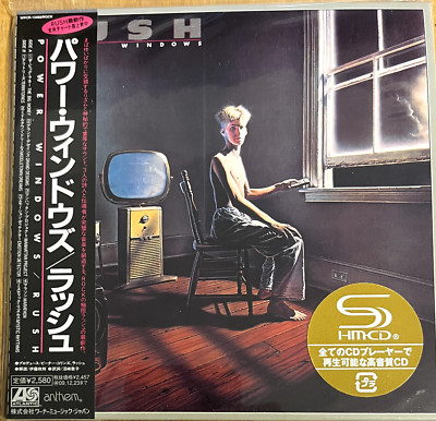 Rush - Power Windows Japan SHM CD MLPS WPCR 13482 NEW NEU | eBay