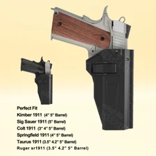 1911 Government 5" Holster for Kimber RIA Rock Island Nighthawk GRP Llama Max-1