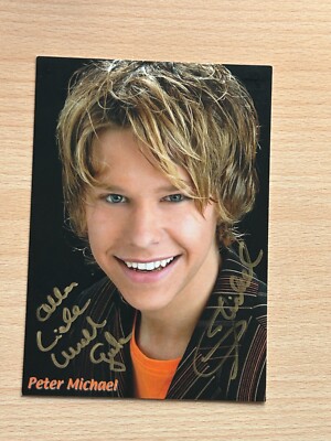 Peter Michael - Autograph Card Original Signed - #30526