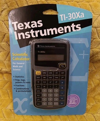 Texas Instruments TI-30Xa Scientific Calculator New Old Stock