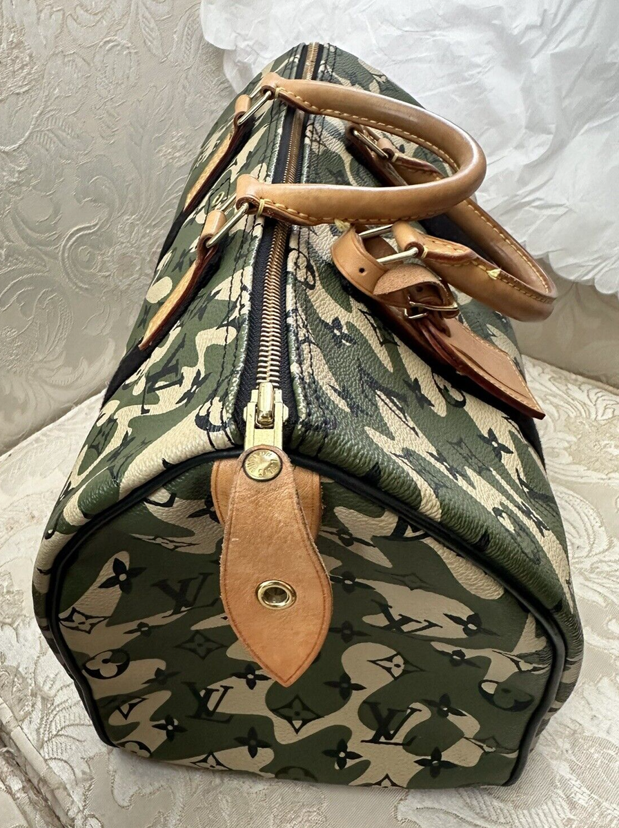 Louis Vuitton Takashi Murakami Speedy 35 Camouflage M95773