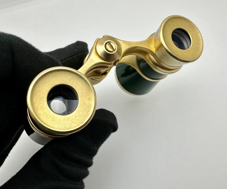 ROLEX Green Gold Plated Theater Binoculars - Image 3 of 4