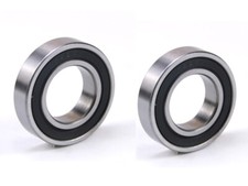 2pc 37mm x 20mm x 30mm Roller-Skating Wheels Deep Groove Ball Bearing 6904RS