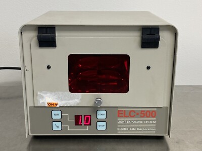 Electro-Lite Corporation ELC-500 Light Exposure System Tested Excellent WARRANTY