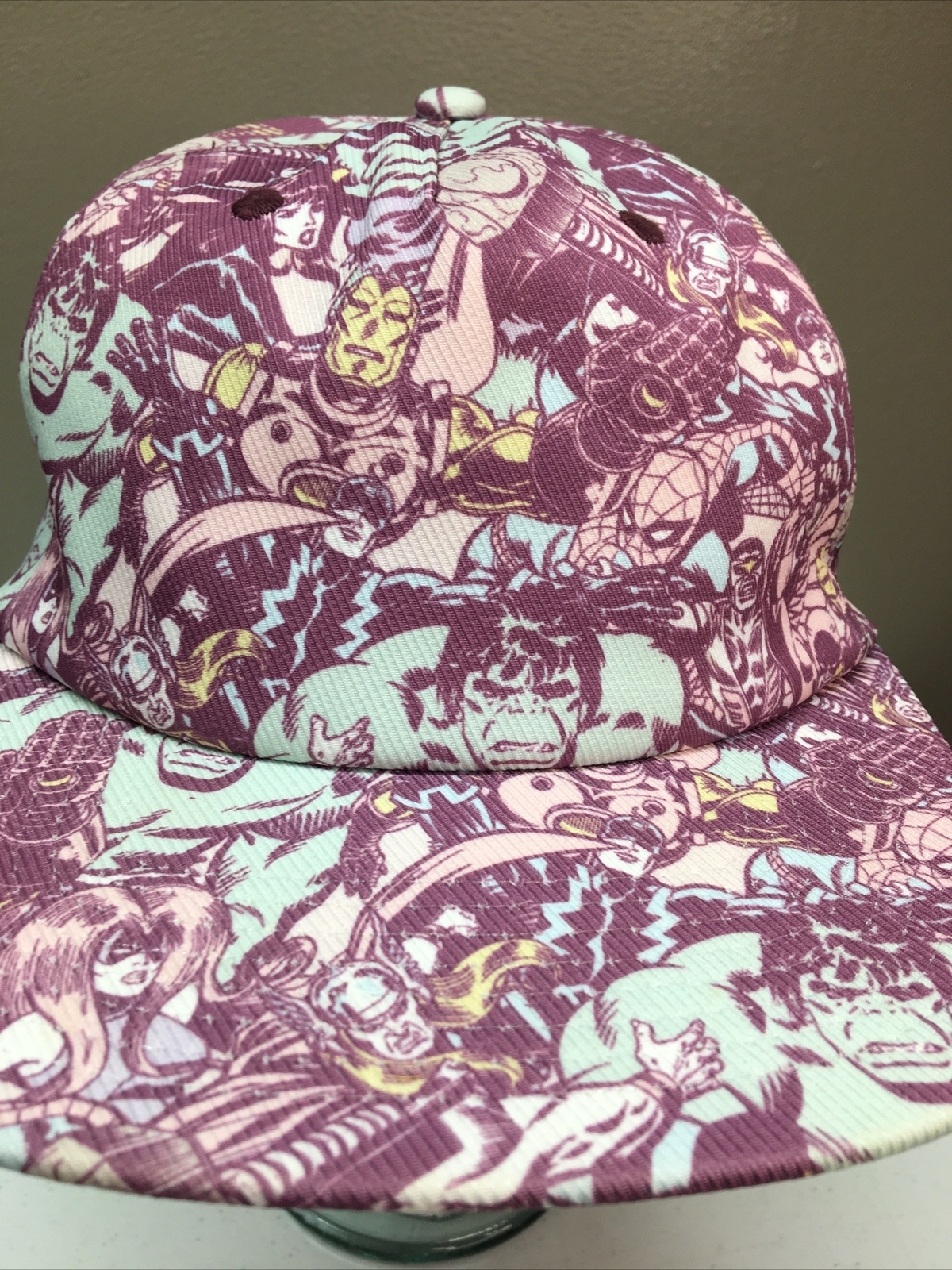 Marvel Assorted￼ Characters multicolor cap hat sn… - image 2