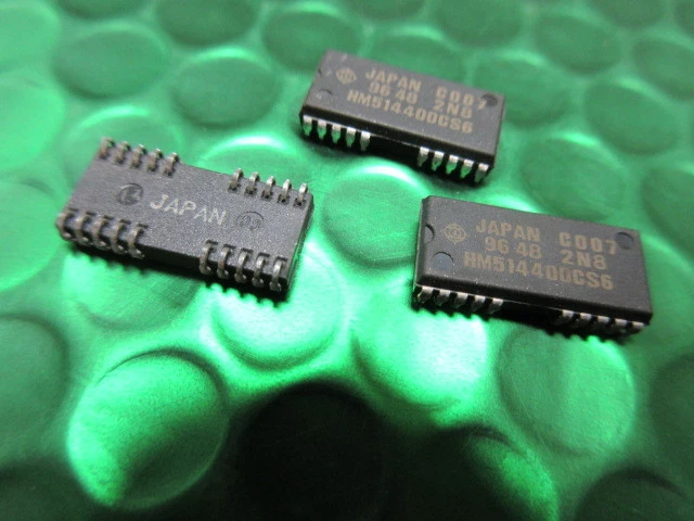 DRAM 1MEG 1,048,576 Word x 4-bit HM514400CS6 Hitachi 20pin SOJ - Image 3 of 3