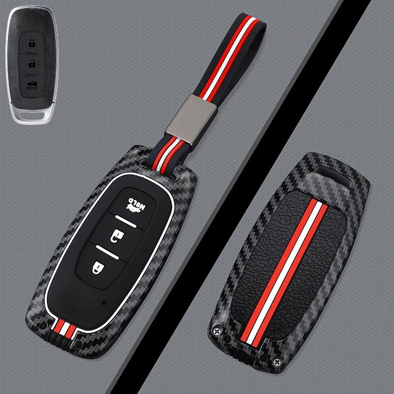 Zinc Alloy Silicone Car Key Case Cover For Nissan Murano Maxima Sentra Qashqai - Image 4 of 4