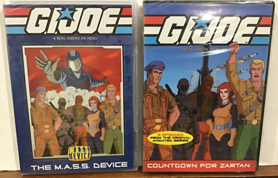 G.I. JOE: A Real American Hero - The M.A.S.S. Device + Countdown For Zartan DVD