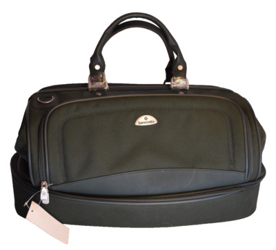 2004 SAMSONITE Independence Business Travel Carry On Overnight Airline Bag Green
