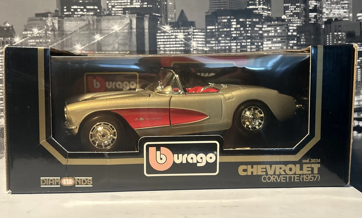 Bburago,3066 Chevrolet Corvette Die-Cast Model Car 1997 MODEL