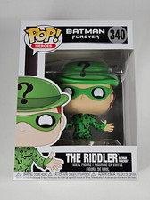 FIGURA FUNKO POP EL ACERTIJO BATMAN FOREVER JIM CARREY DC COMICS SIN USAR, EN CAJA #340 2020
