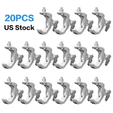 20PCS Light Hooks Clamps Stage Moving Head Light Hook Aluminum Truss Clamp Load