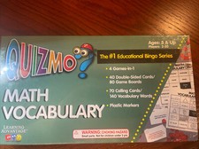 Learning Advantage QUIZMO Math Vocabulary - M...