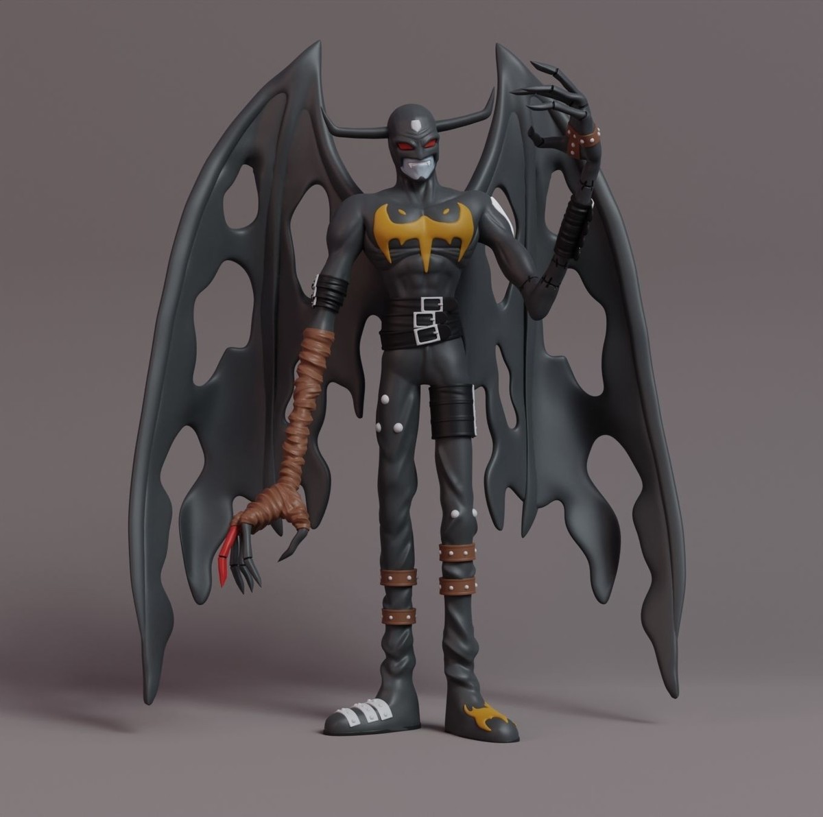 Unpainted Digimon Devimon GK Resin GARAGE KIT FIGURES Model