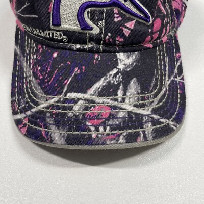 Muddy Girl Camo Logo Strapback Cap Hat Logo Cap Muddy Girl Camo - Walmart.com main image 2