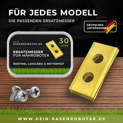 30 Titan Ersatzklingen / Ersatzmesser Klingen Mammotion Luba 2 AWD 5000X