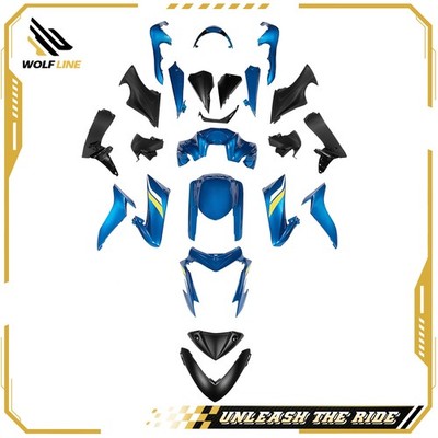 WOLFLINE Komplette ABS Plastiksatz Verkleidung für Suzuki GSXS 1000 2015-2020