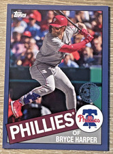 2020 Topps - 1BRYCE HAPER - 1985 Topps - Phillies - BOGO HALF OFF