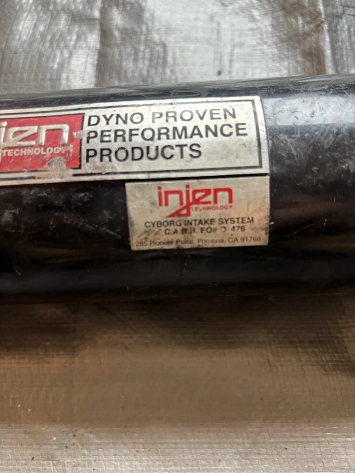 Tubo de admisión de aire frío Injen usado negro/pulido Honda Civic 96-00 EK Foto 3 de 4