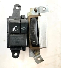 Jeep YJ Head Light and  Dimmer Switches set Headlight switch Fit 87-95 Wrangler