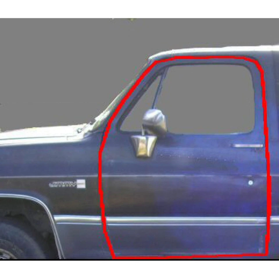 Vedação de porta tira meteorológica para caminhonete Chevy GMC C30 Suburban Blazer C1500 C10 - Imagem 4 de 4