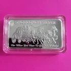 Stagecoach 1 Troy Oz Silver Bar .999 Fine Dividable Bullion w/ Protective Case