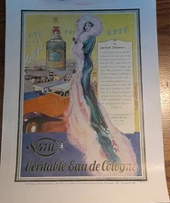 publicité parfum  eau de cologne N°4711  ANNEE 1931  