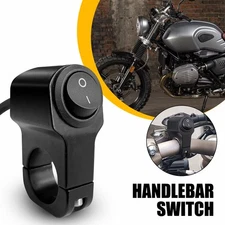 Motorcycle 7/8" Handlebar On Off Switch ATV Fog Headlight Spot Light Waterproof