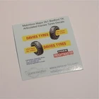 Matchbox Lesney Major Pack  2b1 Bedford Davies Tyres Decals