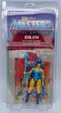 MOTU Evil-Lyn 1983 Mattel Vintage Taiwan 100  Complete w Full Cardback  Comic  M