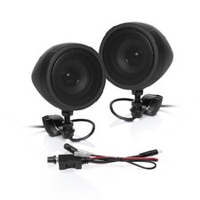 BOSS Audio Systems MCBK425BA 3 Inch Motorcycle Speakers   Standard, Black